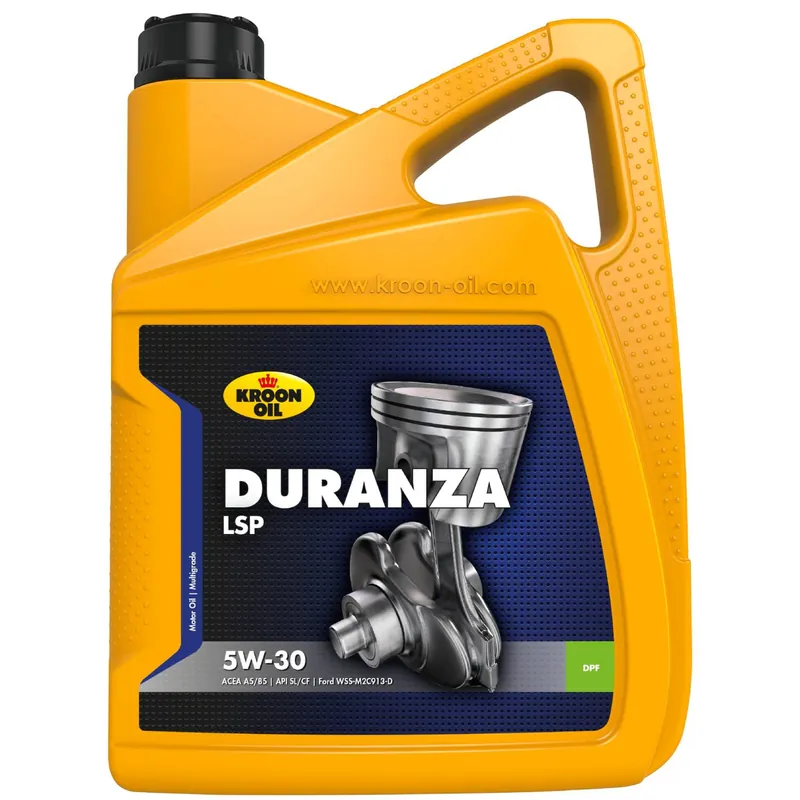 Kroon Oil Duranza LSP 5w30 motorolie 5 liter Express Levering